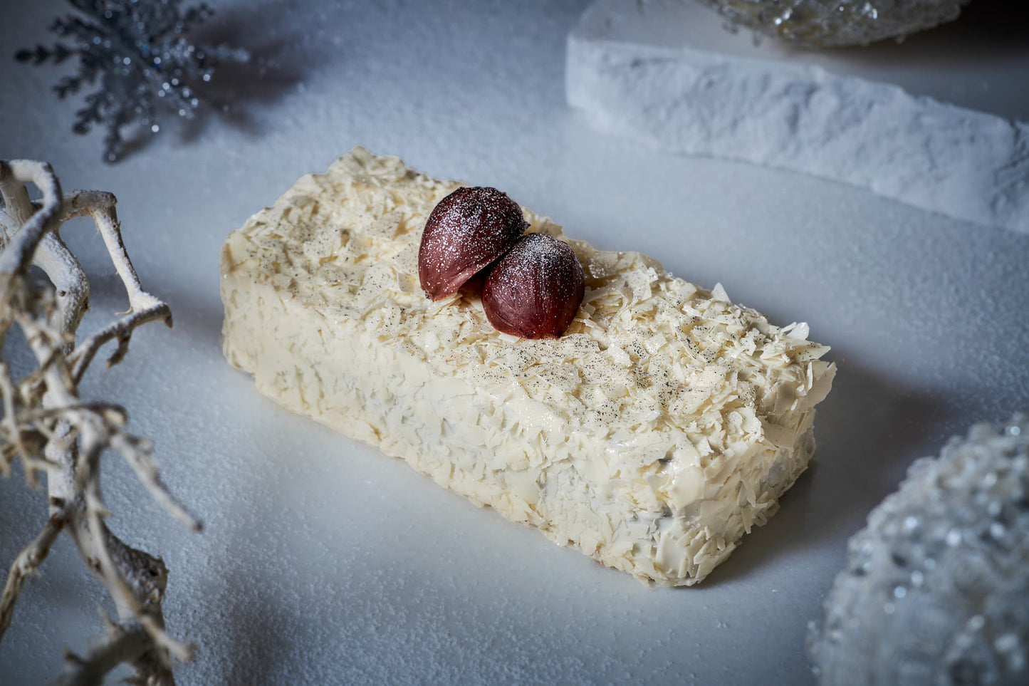 【予約受付中】白雪のマロンテリーヌ　ハーフ